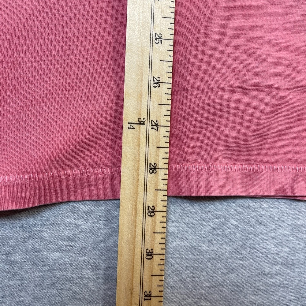 Vineyard Vines Island Polo Shirt Mens Large L Coral Pink Salmon Pima Pocket Tee - Picture 6 of 7